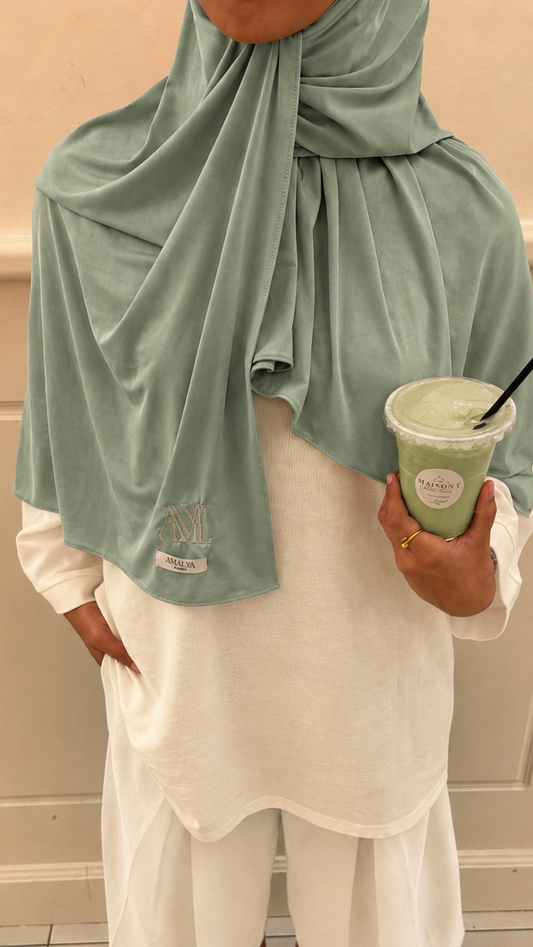 Jersey Liquid SAUGE GREEN