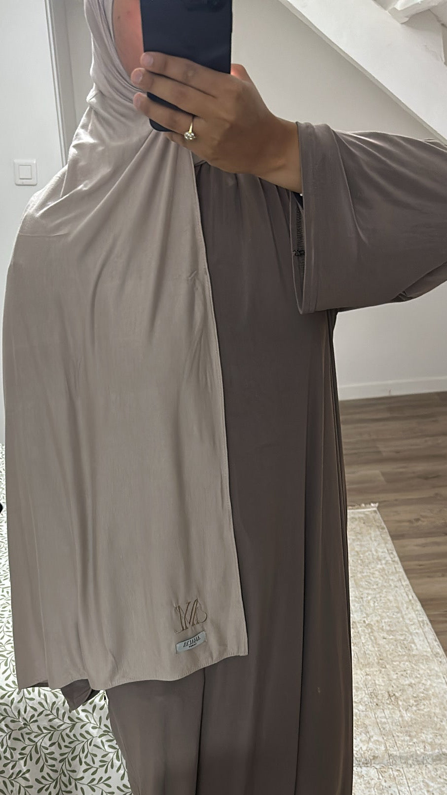 Jersey bambou light pink